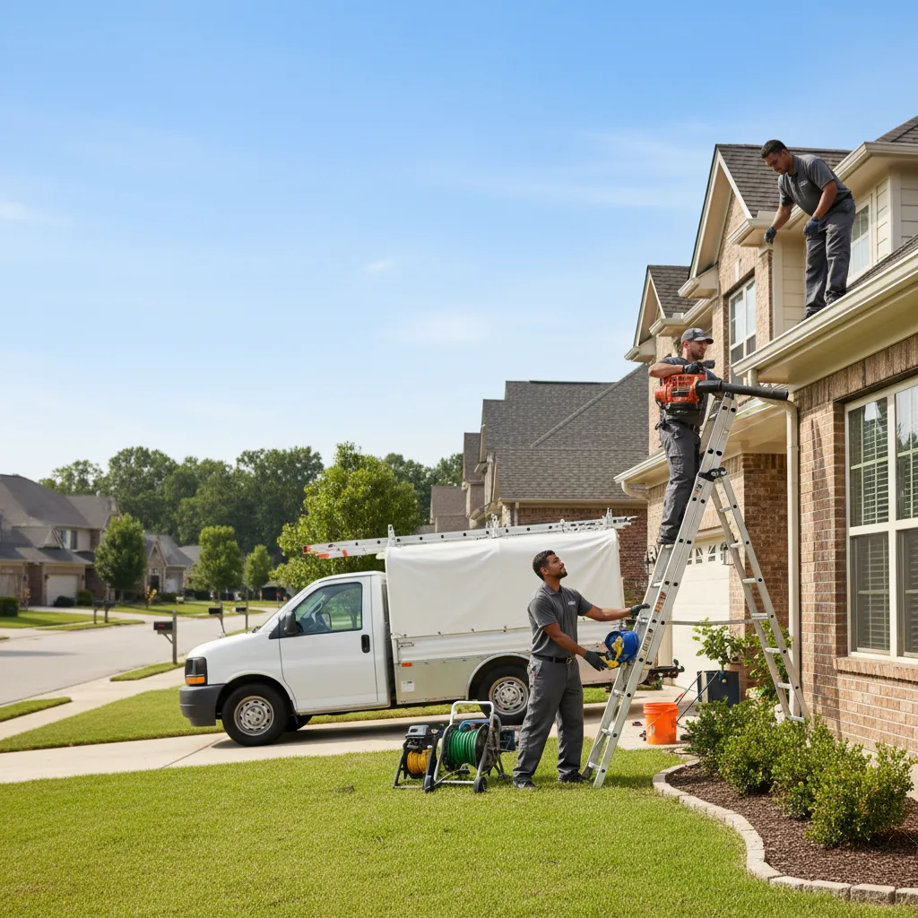 Home Gutter Service in Huntington, AR near me